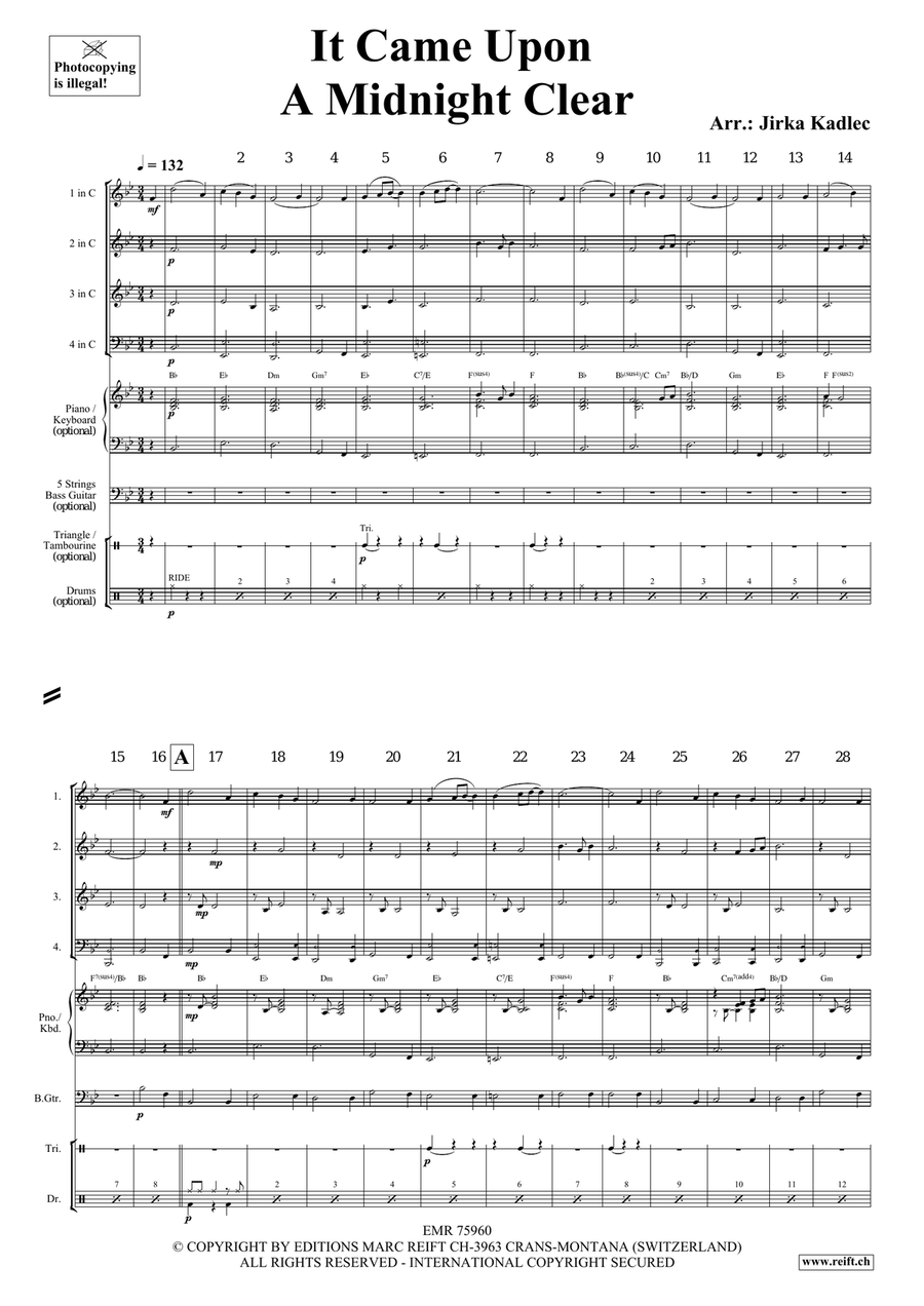 It Came Upon A Midnight Clear Score scores gallery preview page 3
