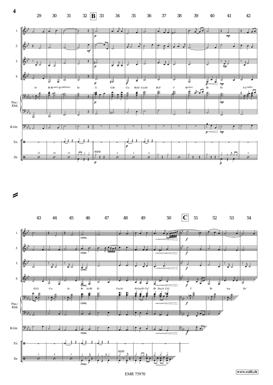 It Came Upon A Midnight Clear Horn scores gallery preview page 4
