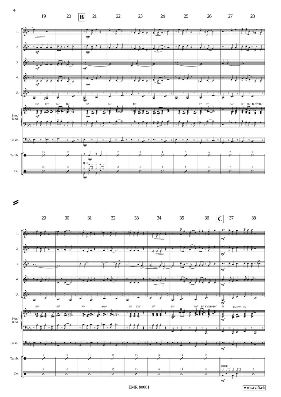 Goodnight Ladies Goodnight Ladies Clarinet Quintet scores gallery preview page 4