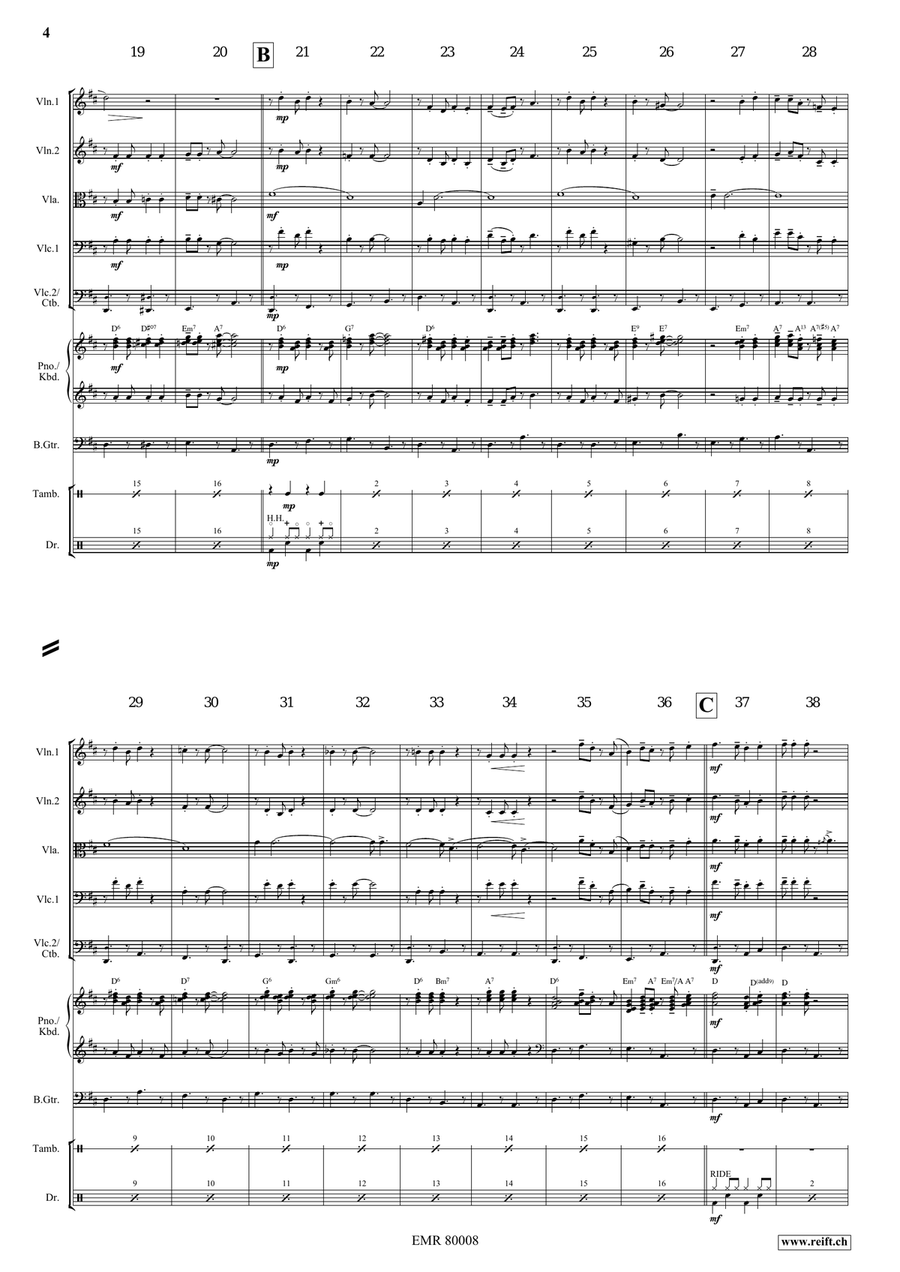 Goodnight Ladies Goodnight Ladies String Orchestra scores gallery preview page 4