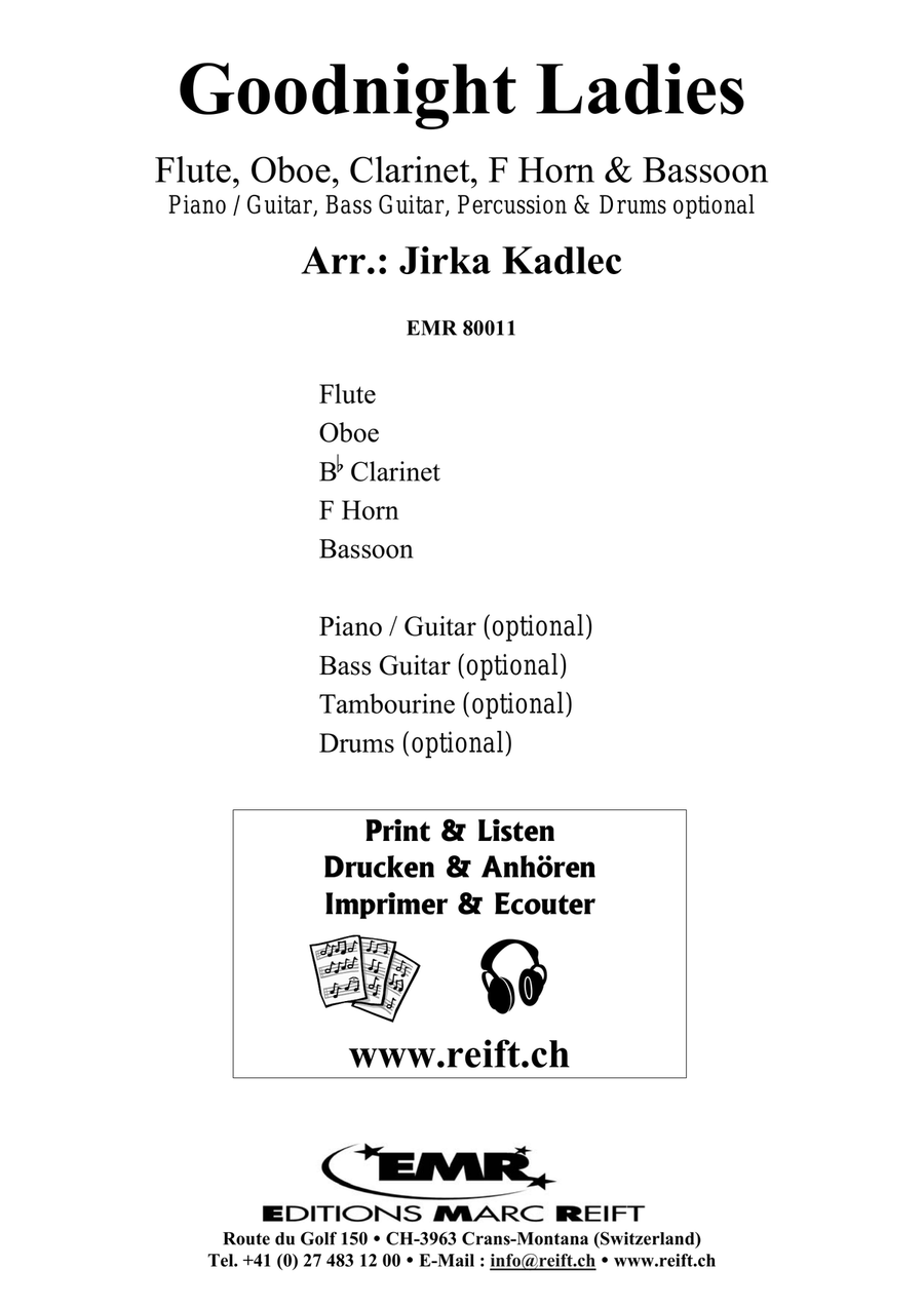 Goodnight Ladies Goodnight Ladies Woodwind Quintet scores gallery preview page 2