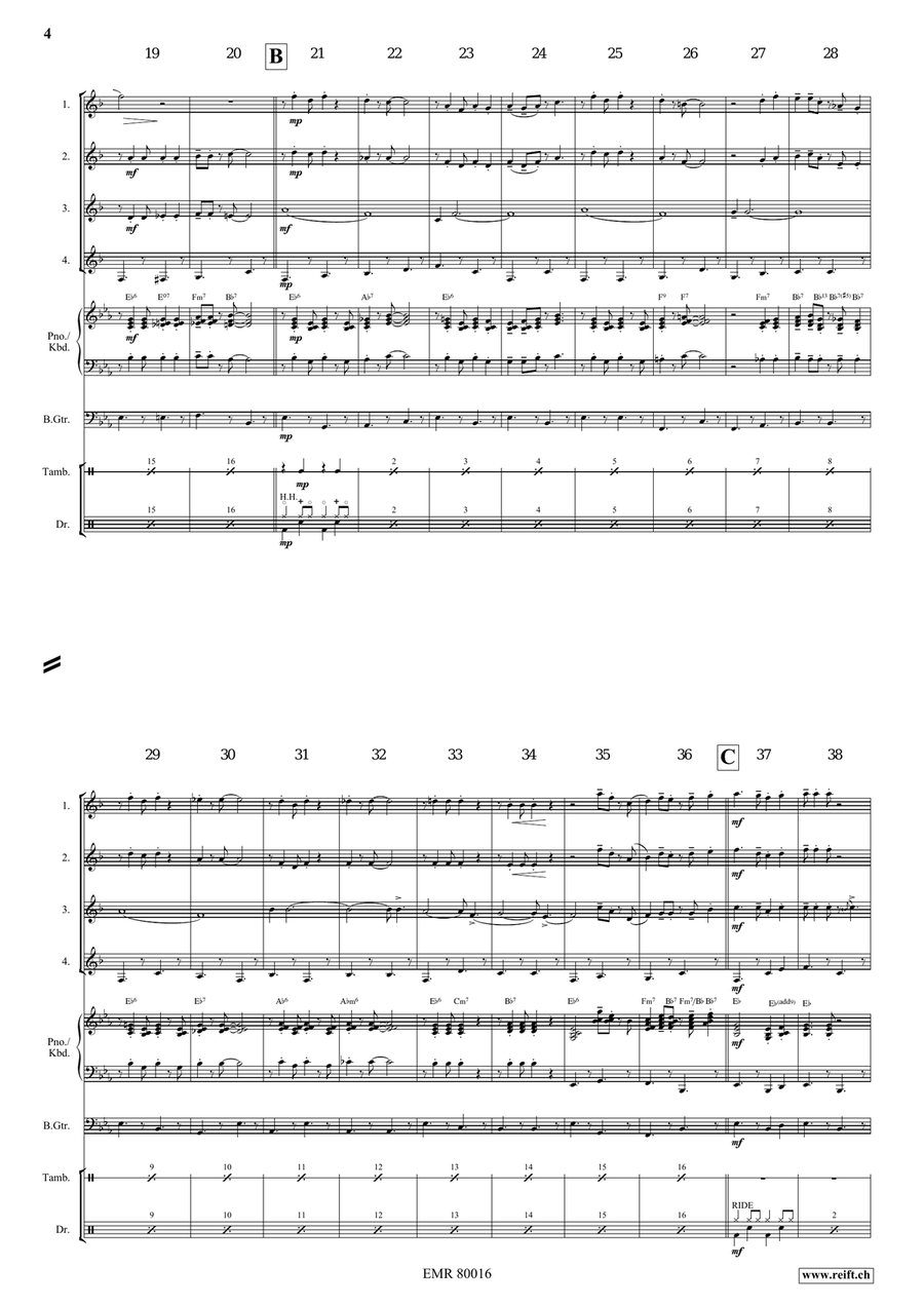 Goodnight Ladies Goodnight Ladies Clarinet Quartet scores gallery preview page 4