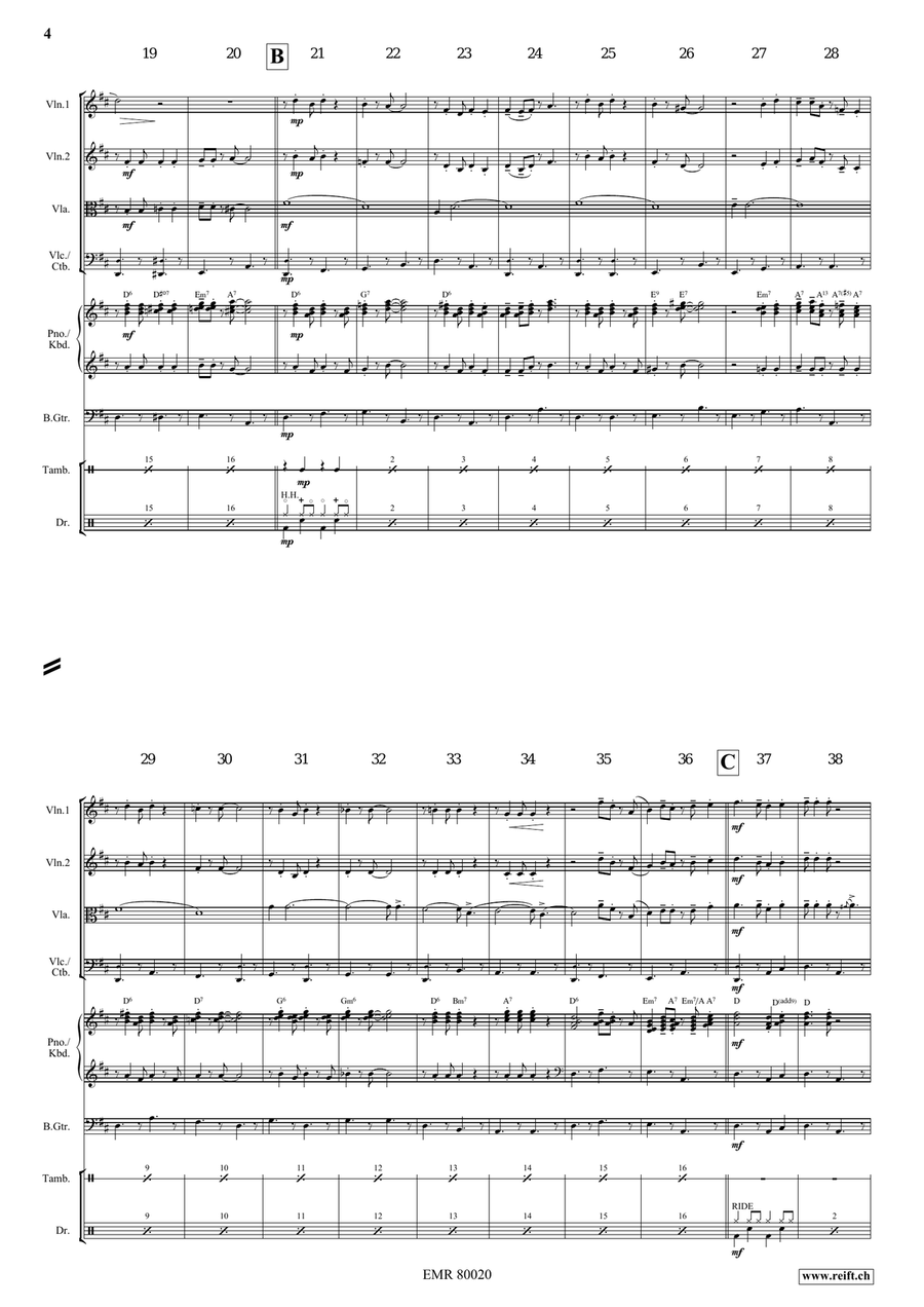 Goodnight Ladies Goodnight Ladies String Quartet scores gallery preview page 4