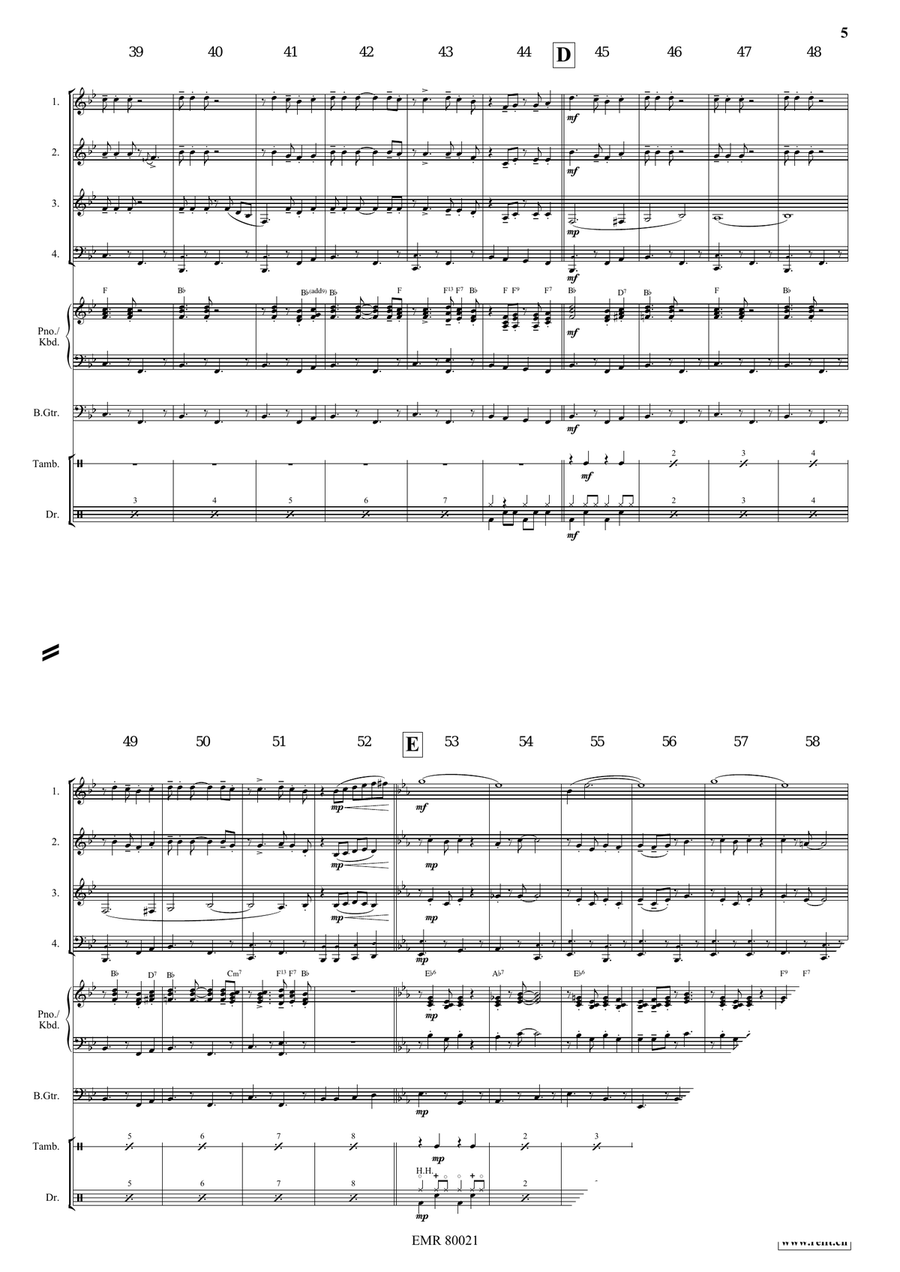 Goodnight Ladies Goodnight Ladies Brass Quartet scores gallery preview page 5
