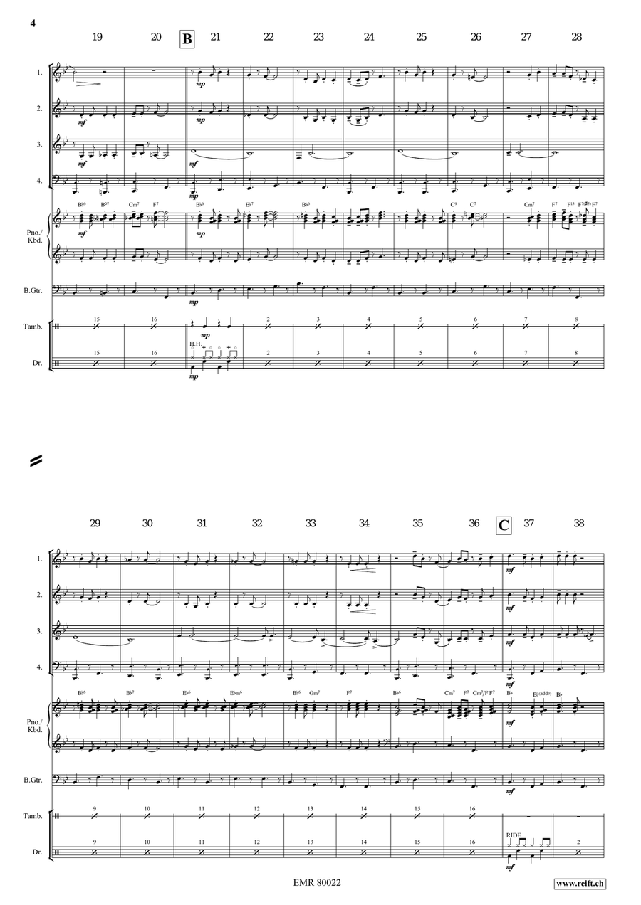Goodnight Ladies Goodnight Ladies Woodwind Quartet scores gallery preview page 4