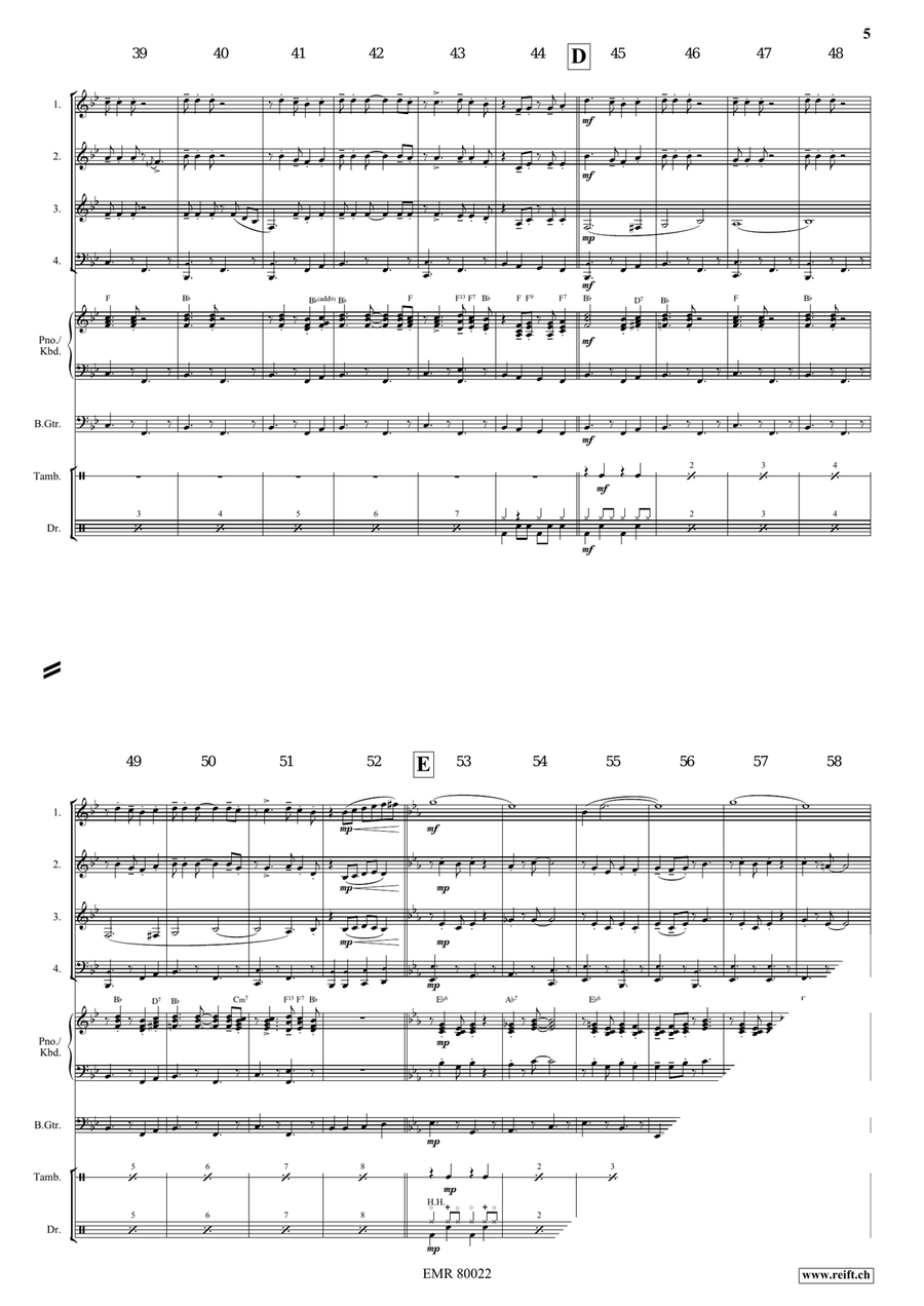 Goodnight Ladies Goodnight Ladies Woodwind Quartet scores gallery preview page 5