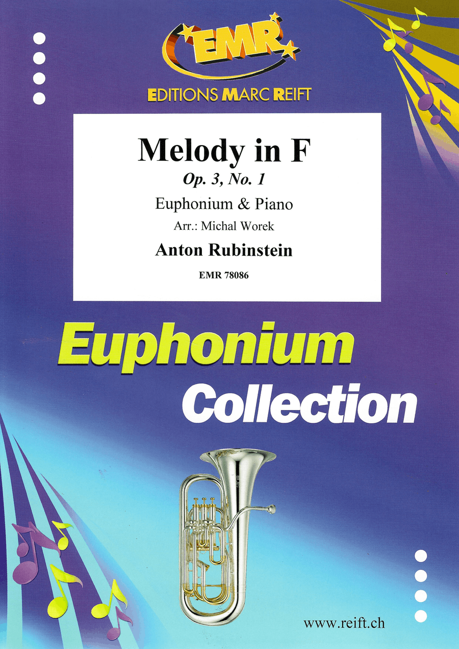 Melody in F Melody in F Euphonium scores gallery preview page 1