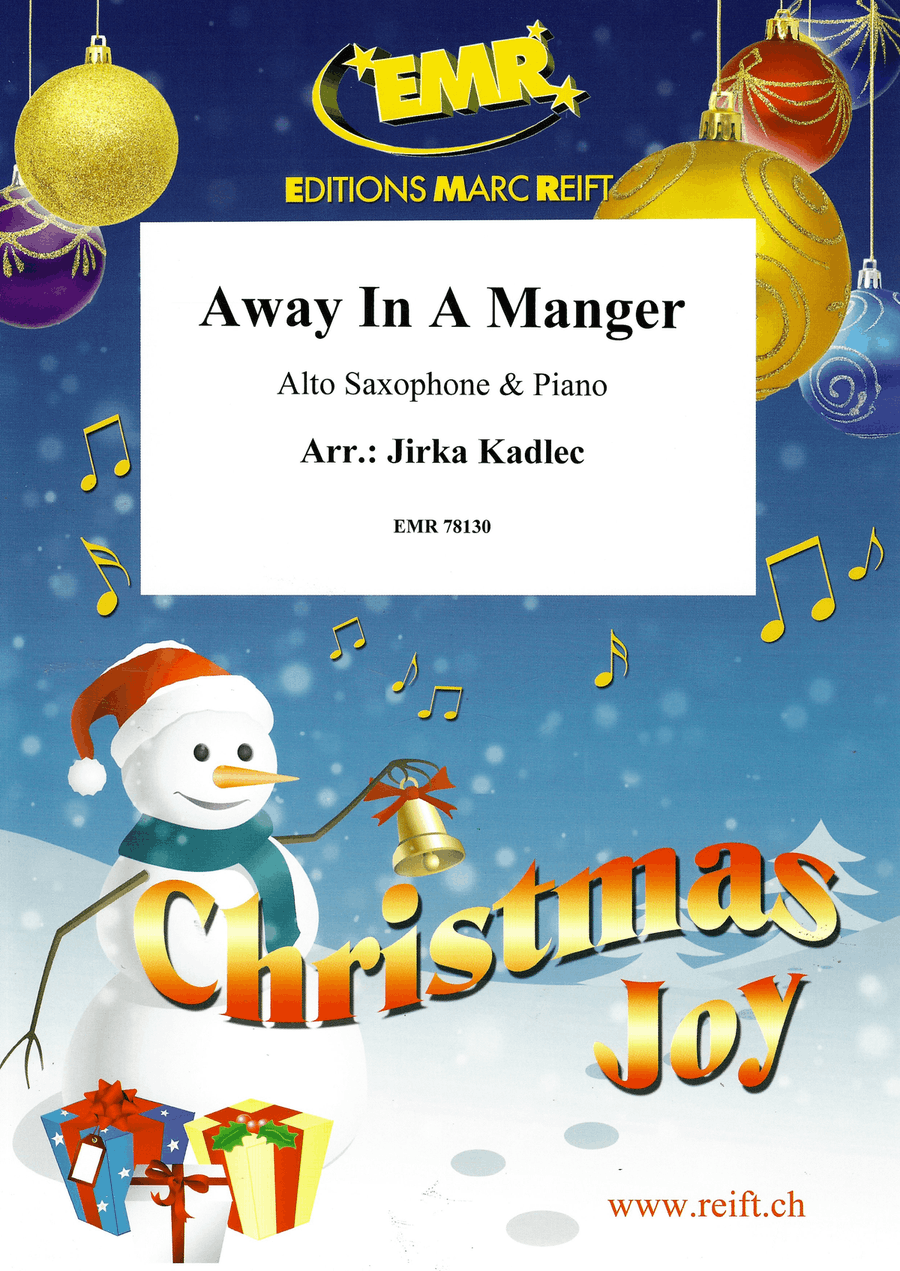 Away In A Manger Away In A Manger Alto Saxophone scores gallery preview page 1