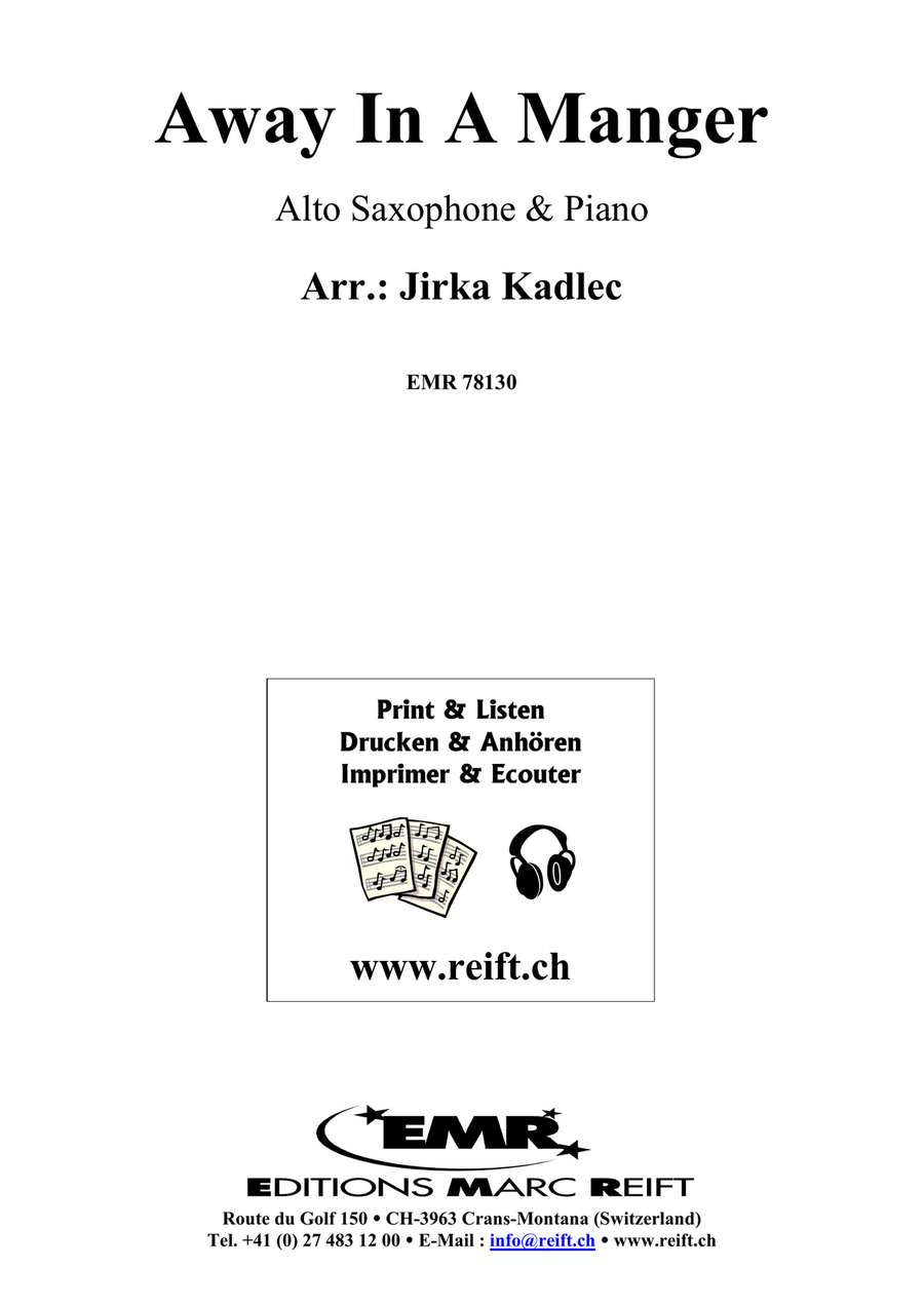 Away In A Manger Away In A Manger Alto Saxophone scores gallery preview page 2
