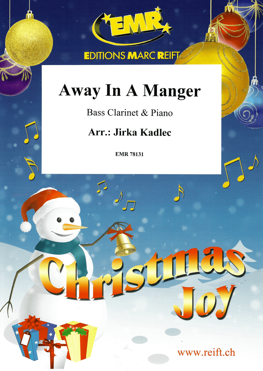 Away In A Manger Away In A Manger Bass Clarinet scores gallery preview page 1