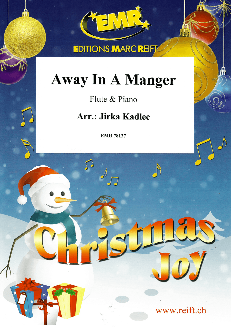 Away In A Manger Away In A Manger Flute Solo scores gallery preview page 1