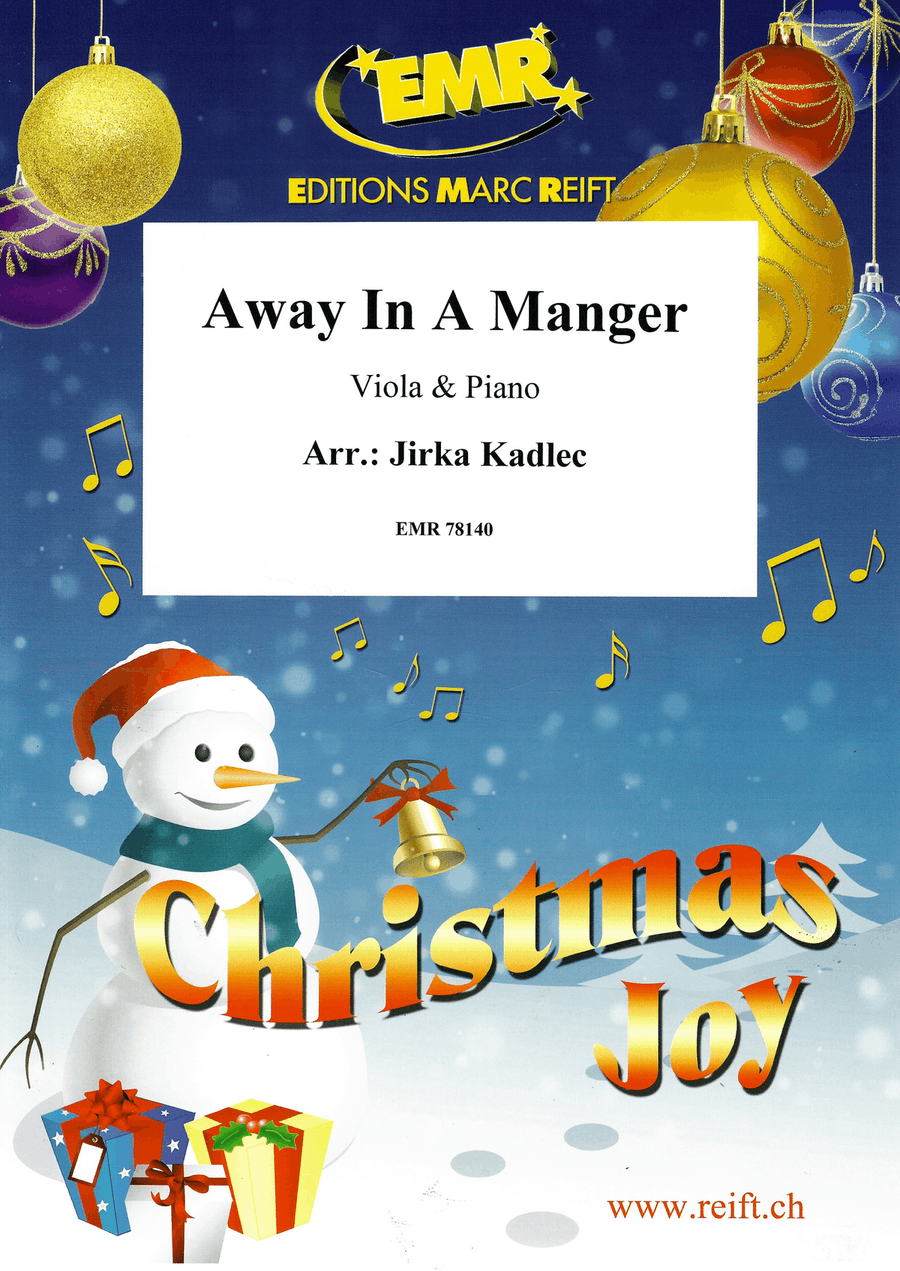 Away In A Manger Away In A Manger Piano Accompaniment scores gallery preview page 1