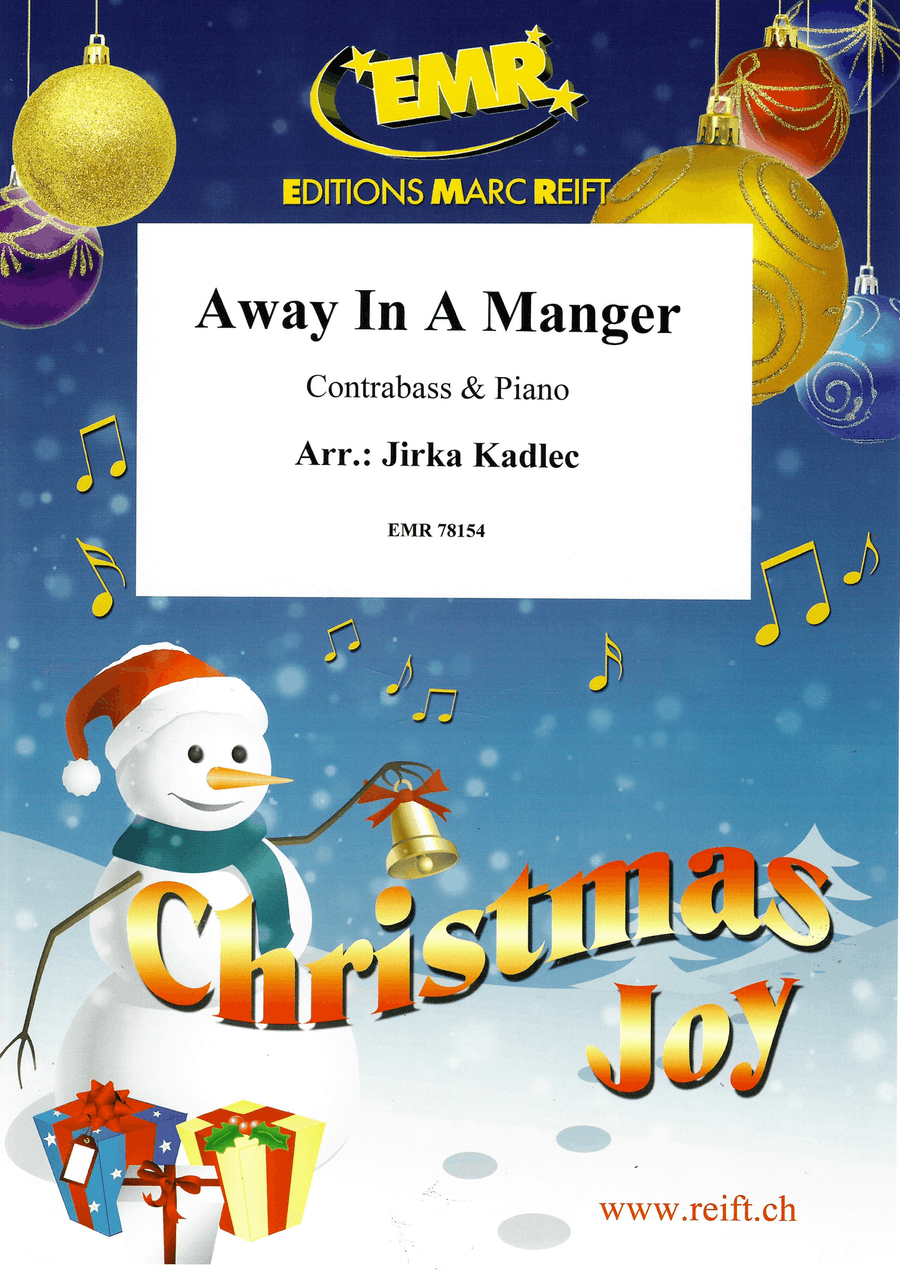 Away In A Manger Away In A Manger Double Bass scores gallery preview page 1