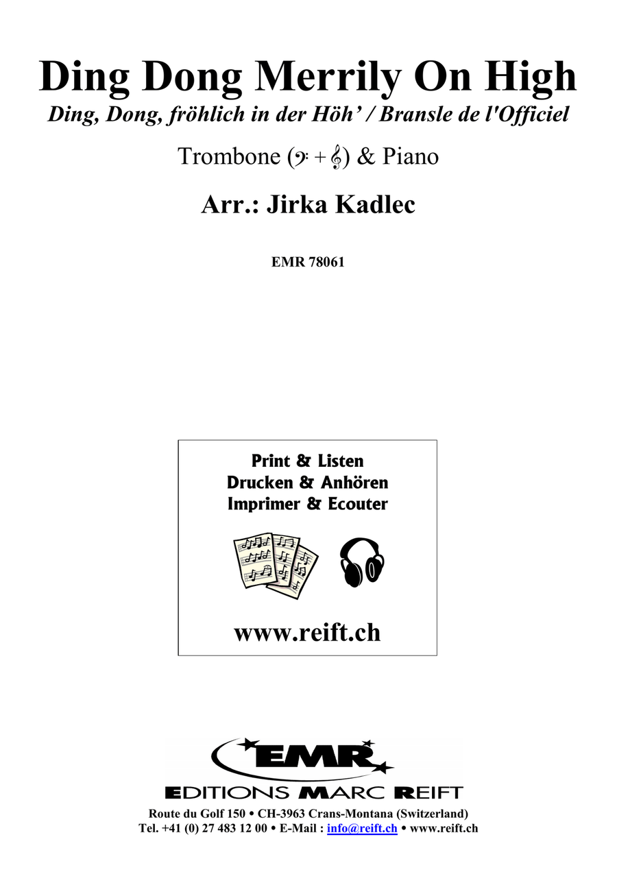 Ding Dong Merrily On High Piano Accompaniment scores gallery preview page 2