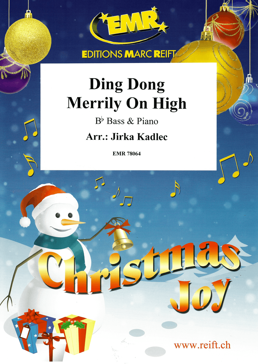 Ding Dong Merrily On High Voice Solo scores gallery preview page 1