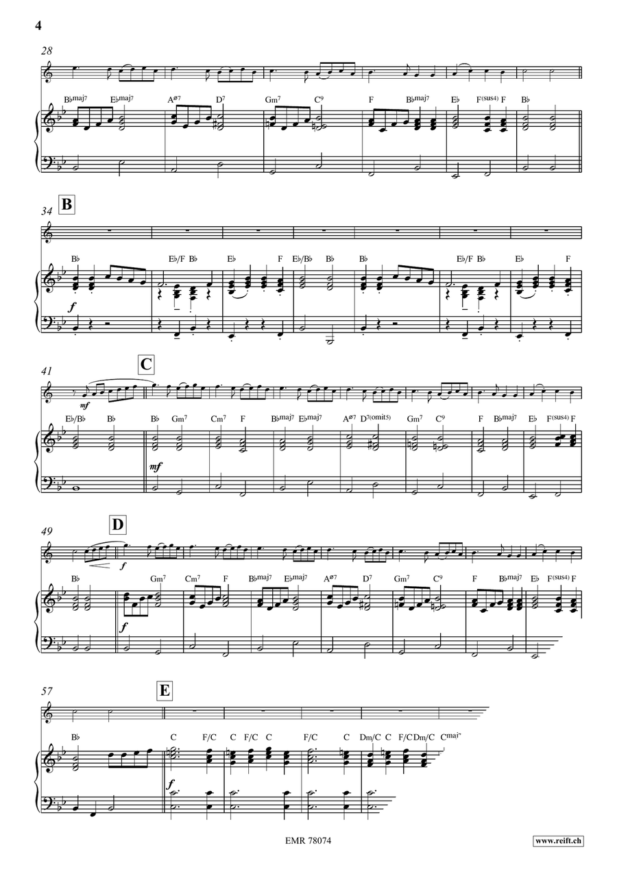 Ding Dong Merrily On High Soprano Saxophone scores gallery preview page 5