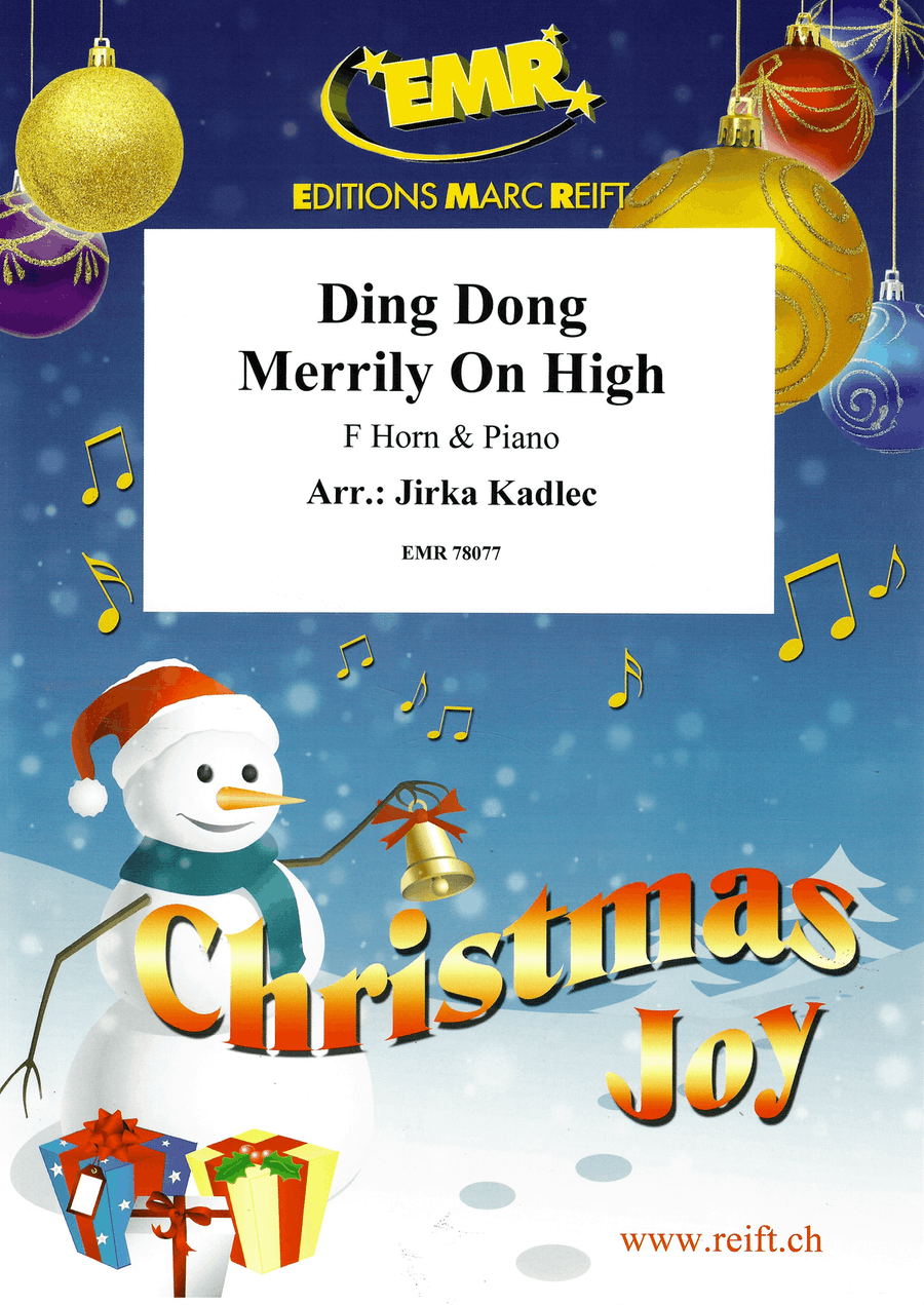 Ding Dong Merrily On High Horn scores gallery preview page 1