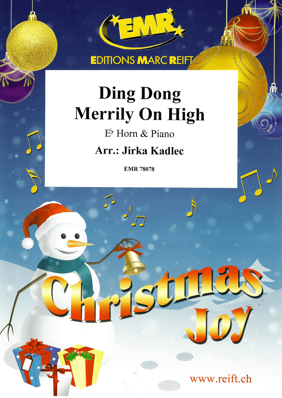Ding Dong Merrily On High Horn scores gallery preview page 1
