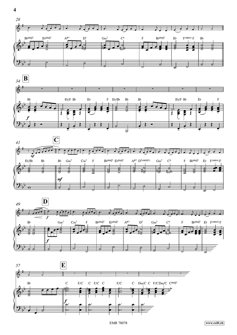 Ding Dong Merrily On High Horn scores gallery preview page 5