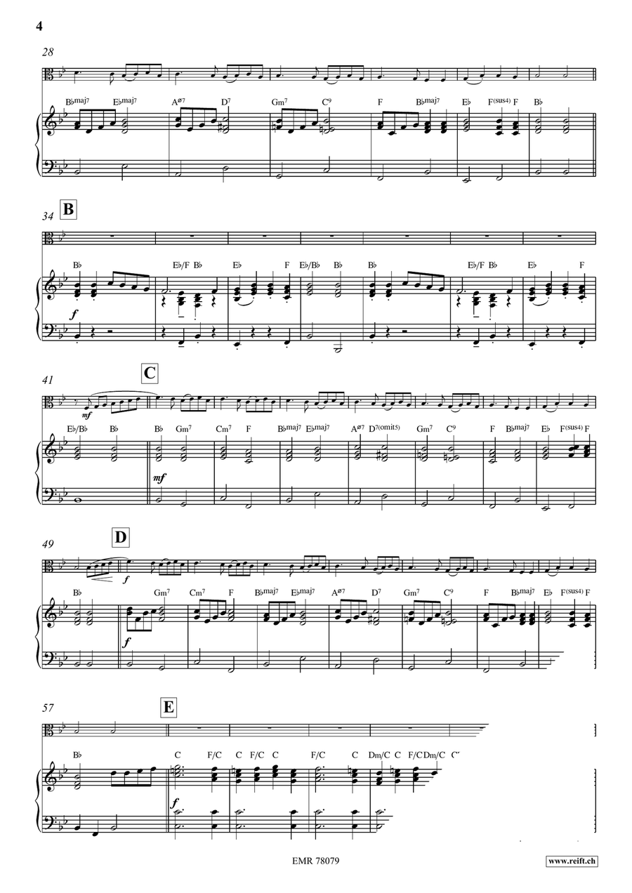 Ding Dong Merrily On High Piano Accompaniment scores gallery preview page 5