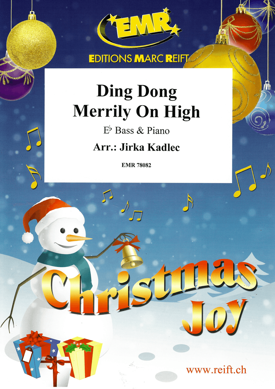 Ding Dong Merrily On High Voice Solo scores gallery preview page 1