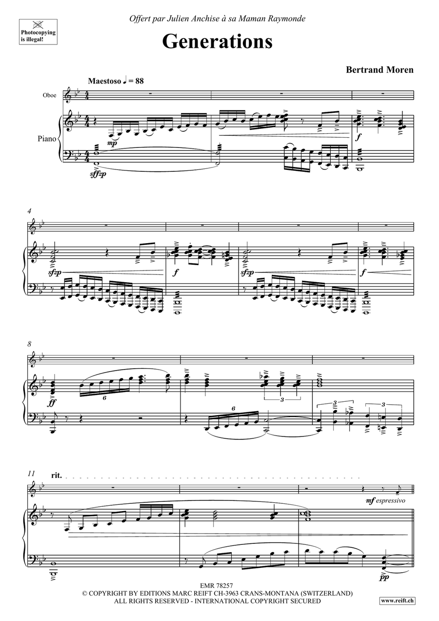 Generations Generations Piano Accompaniment scores gallery preview page 5