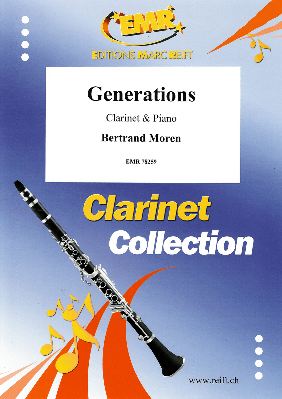 Generations Generations Clarinet Solo scores gallery preview page 1
