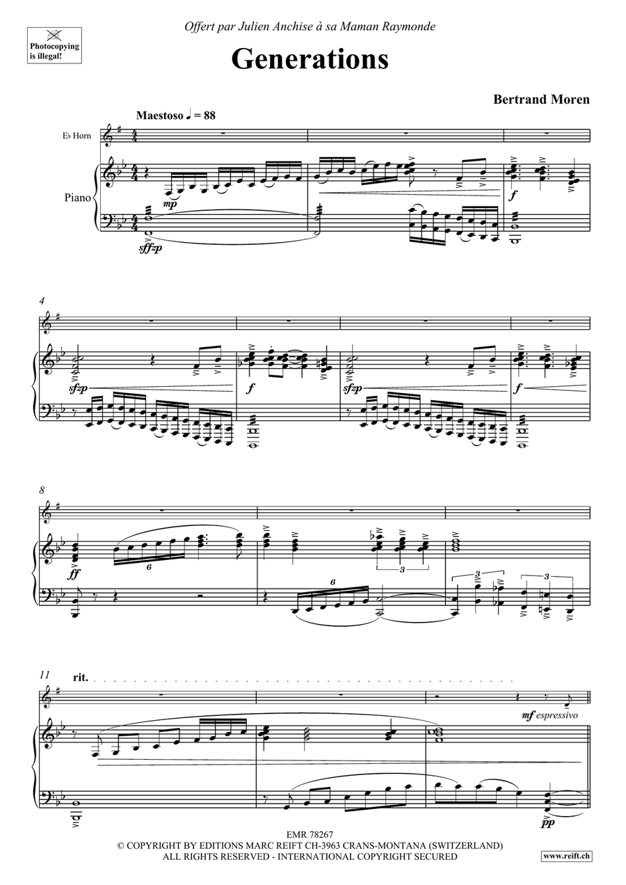 Generations Generations Horn scores gallery preview page 5