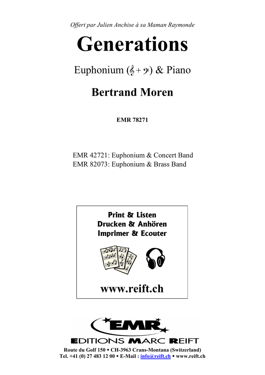 Generations Generations Euphonium scores gallery preview page 2