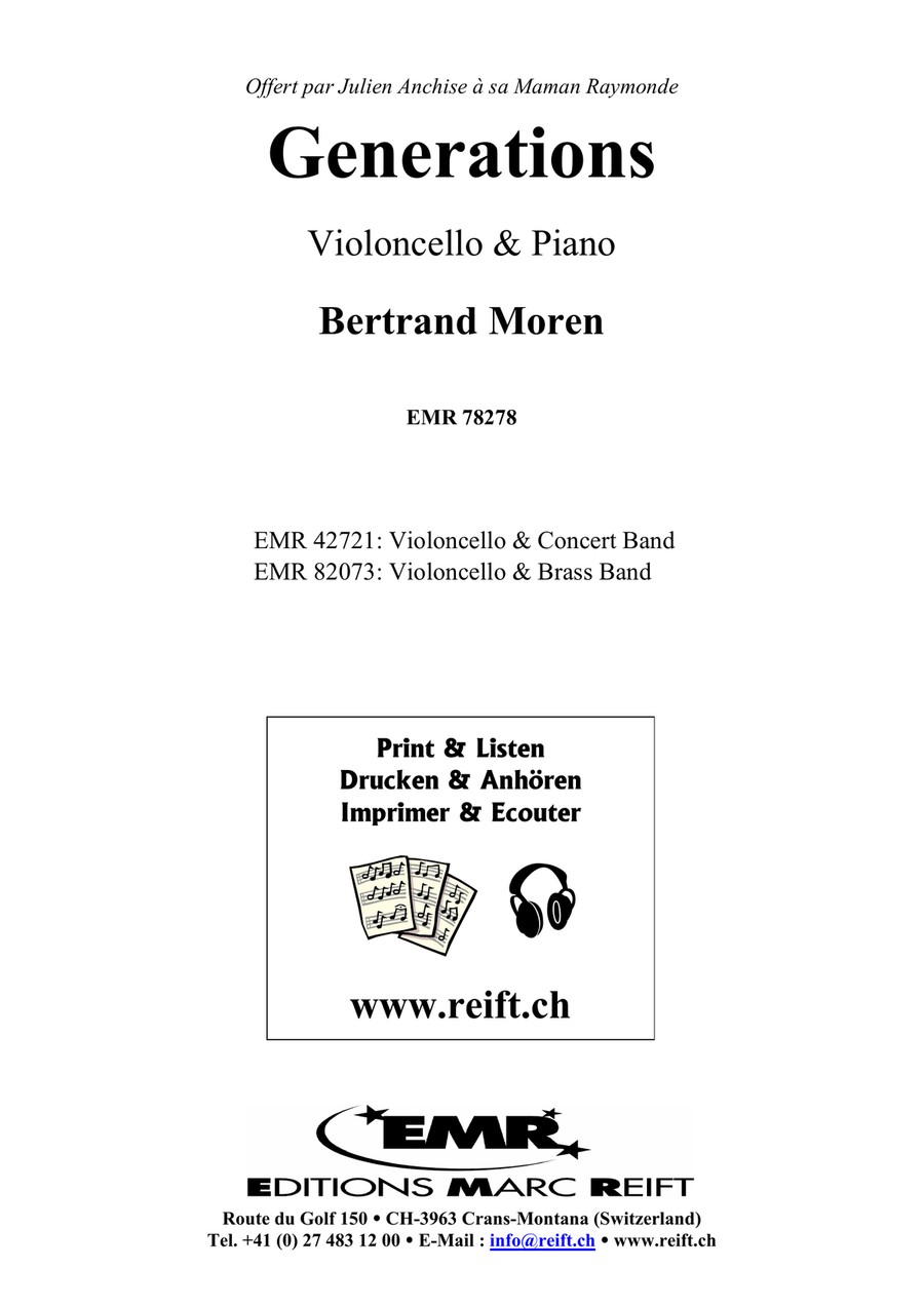 Generations Generations Piano Accompaniment scores gallery preview page 2