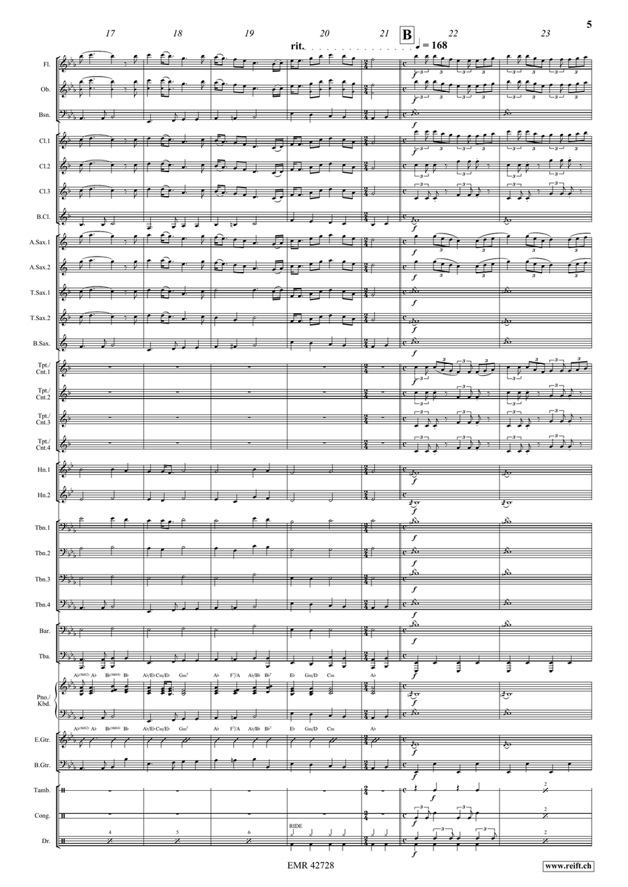 Loch Lomon Loch Lomon Concert Band scores gallery preview page 5