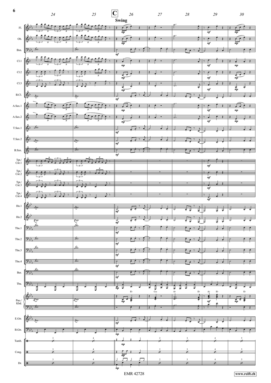 Loch Lomon Loch Lomon Concert Band scores gallery preview page 6