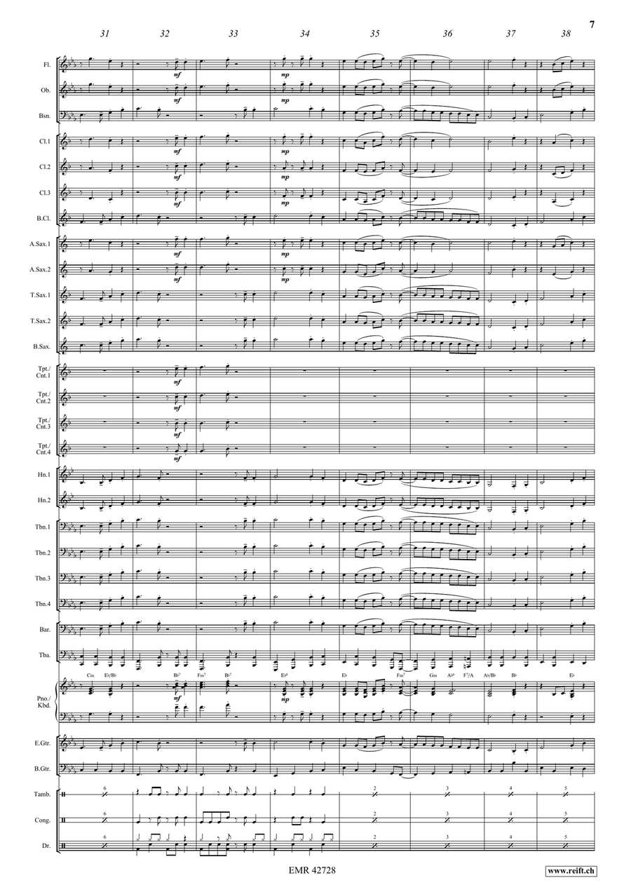 Loch Lomon Loch Lomon Concert Band scores gallery preview page 7