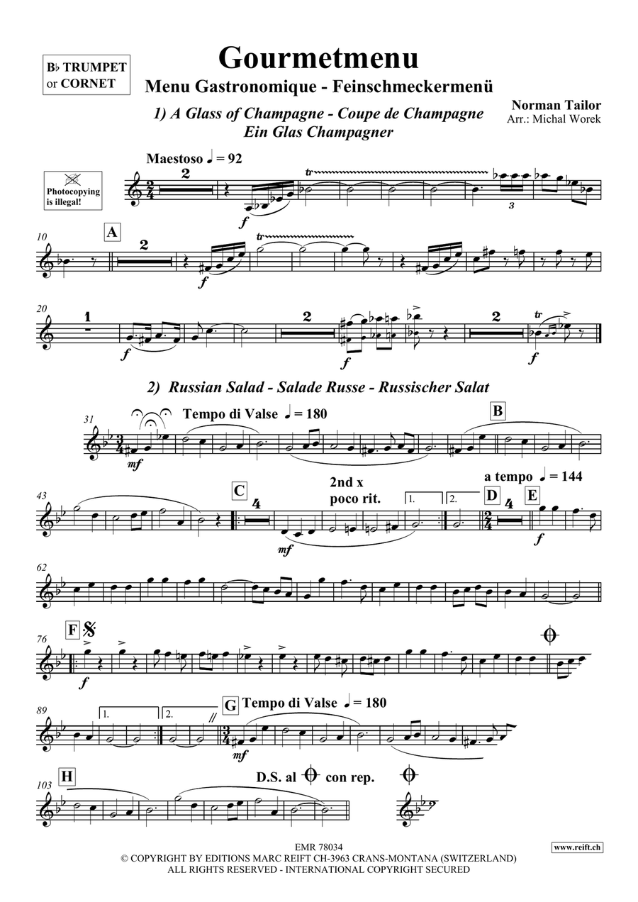 Gourmetmenu Gourmetmenu Cornet scores gallery preview page 3