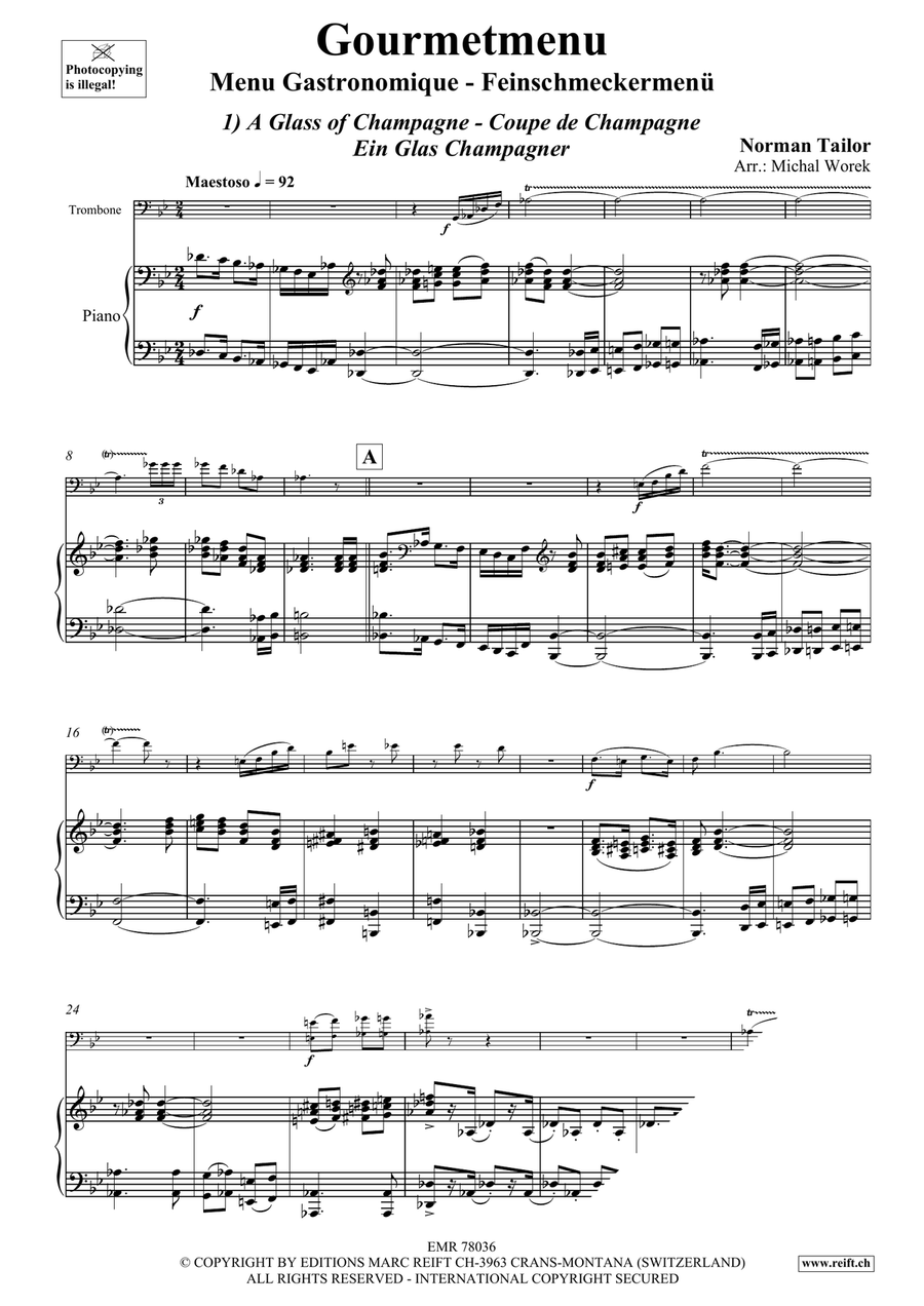 Gourmetmenu Gourmetmenu Euphonium scores gallery preview page 4