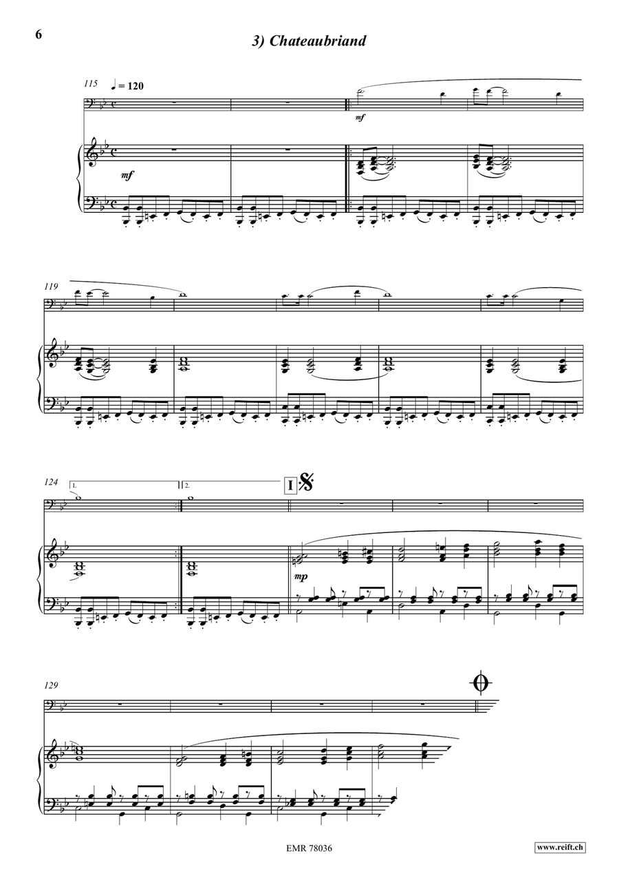 Gourmetmenu Gourmetmenu Euphonium scores gallery preview page 6