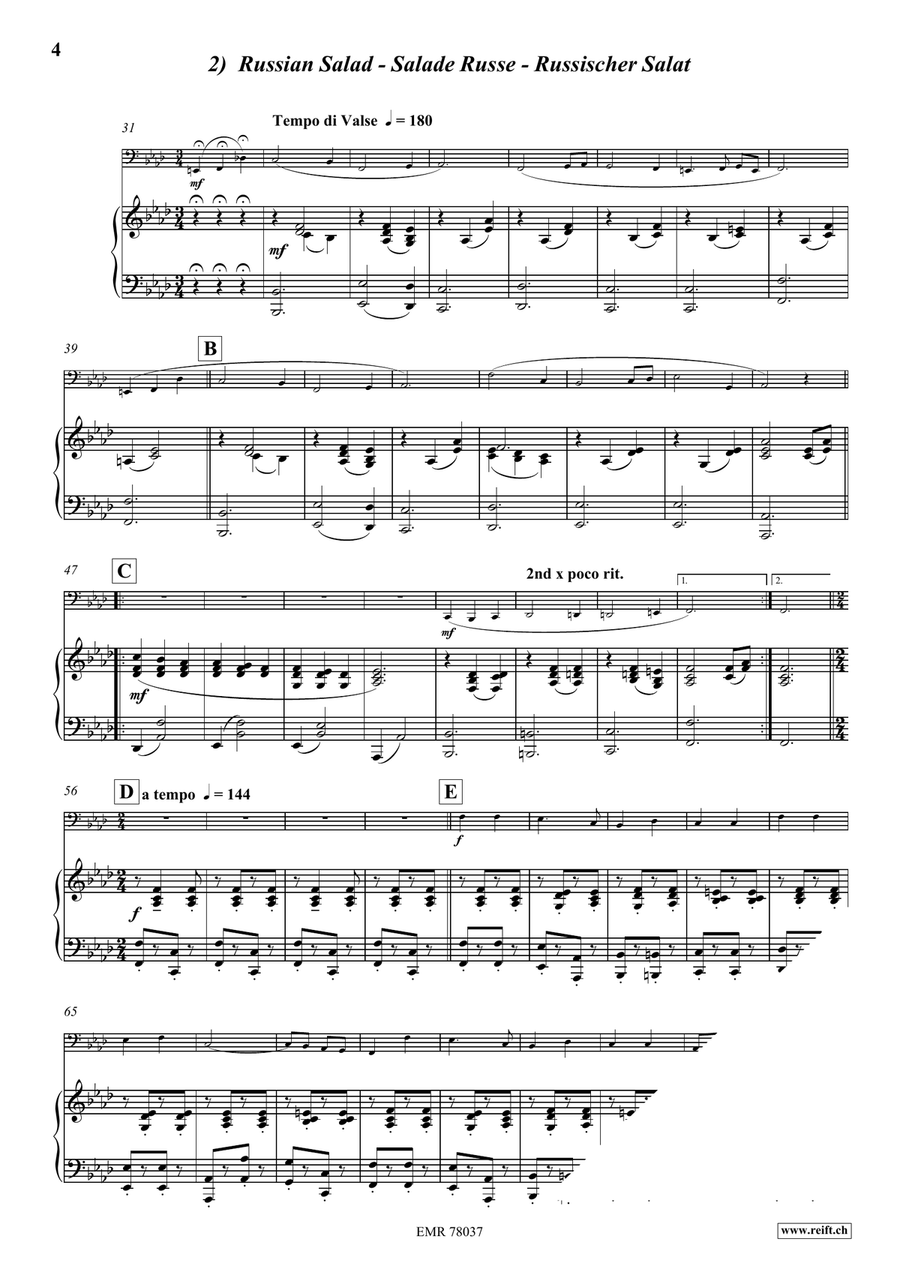 Gourmetmenu Gourmetmenu Tuba scores gallery preview page 5