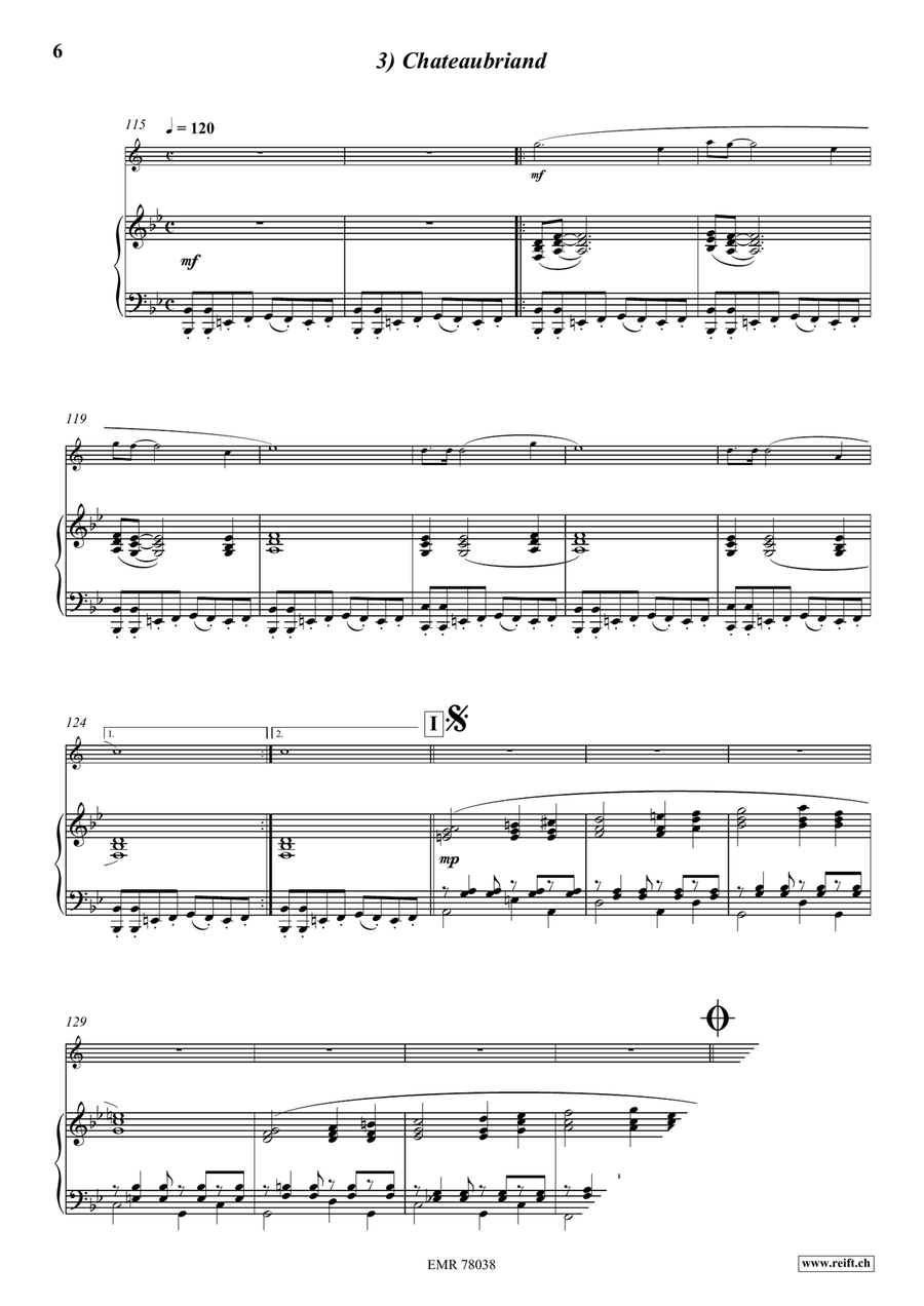 Gourmetmenu Gourmetmenu Voice Solo scores gallery preview page 6