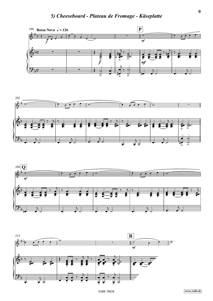 Gourmetmenu Gourmetmenu Voice Solo scores gallery preview page 8