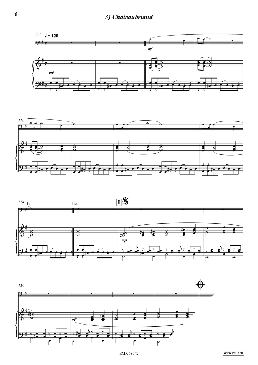 Gourmetmenu Gourmetmenu Piano Accompaniment scores gallery preview page 6