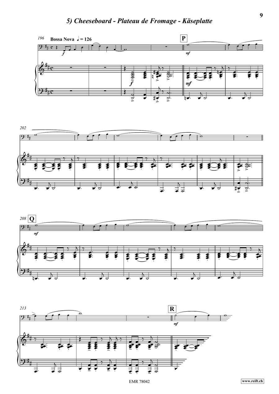 Gourmetmenu Gourmetmenu Piano Accompaniment scores gallery preview page 8