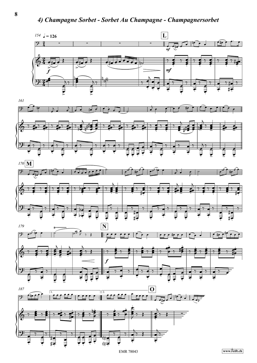 Gourmetmenu Gourmetmenu Double Bass scores gallery preview page 7