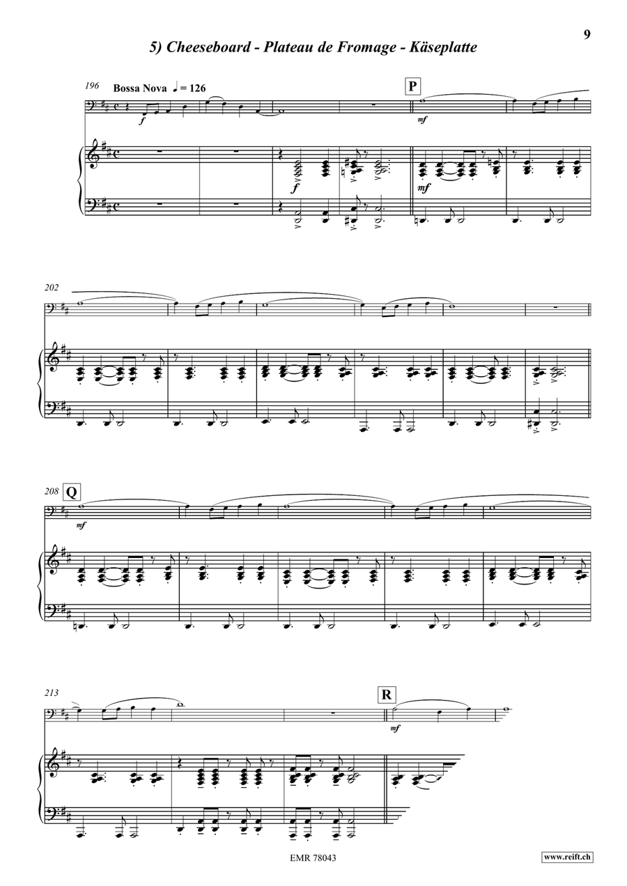 Gourmetmenu Gourmetmenu Double Bass scores gallery preview page 8