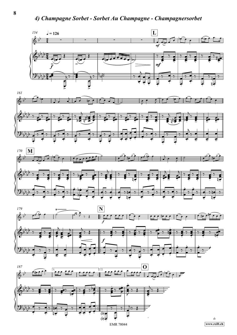 Gourmetmenu Gourmetmenu Clarinet Solo scores gallery preview page 7