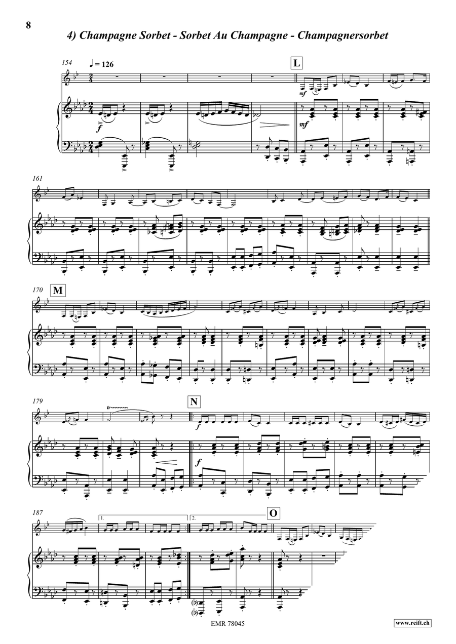 Gourmetmenu Gourmetmenu Bass Clarinet scores gallery preview page 7