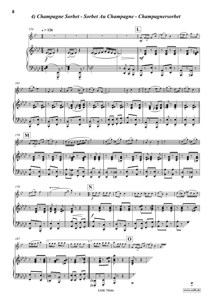 Gourmetmenu Gourmetmenu Soprano Saxophone scores gallery preview page 7