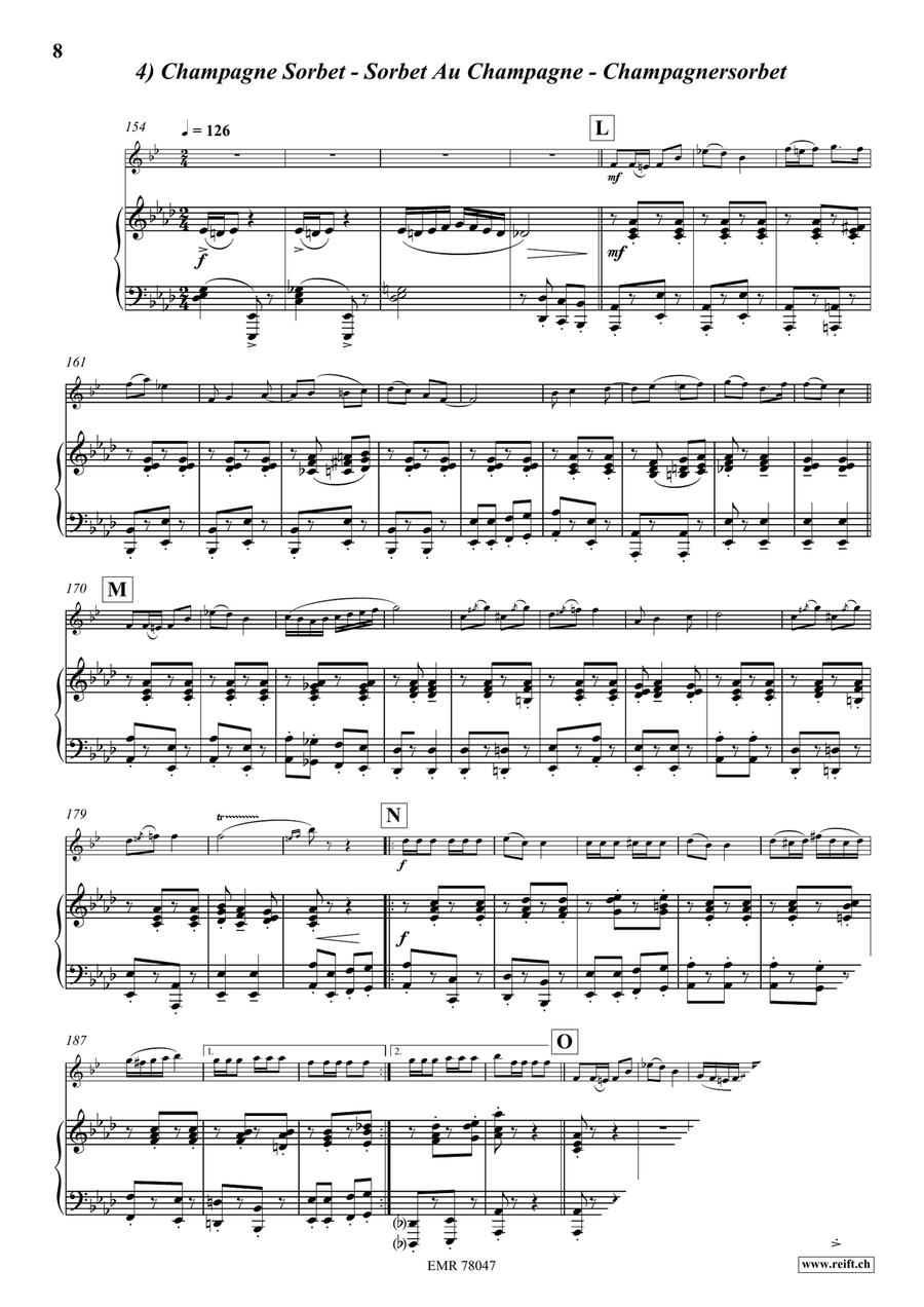 Gourmetmenu Gourmetmenu Tenor Saxophone scores gallery preview page 7