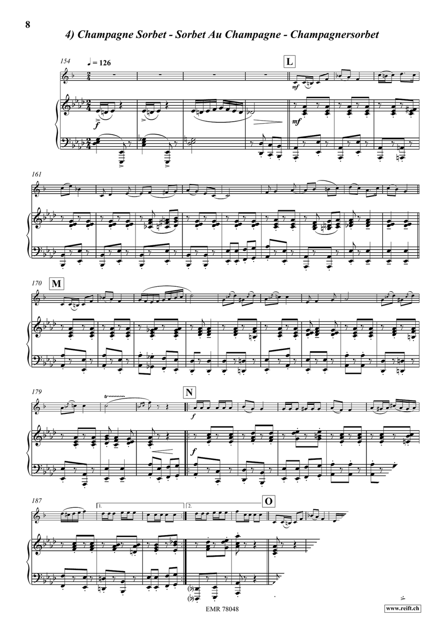 Gourmetmenu Gourmetmenu Baritone Saxophone scores gallery preview page 7
