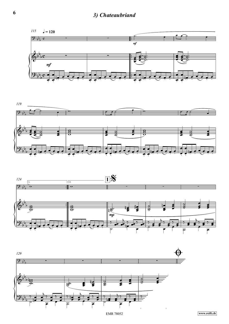 Gourmetmenu Gourmetmenu Bass Trombone scores gallery preview page 6