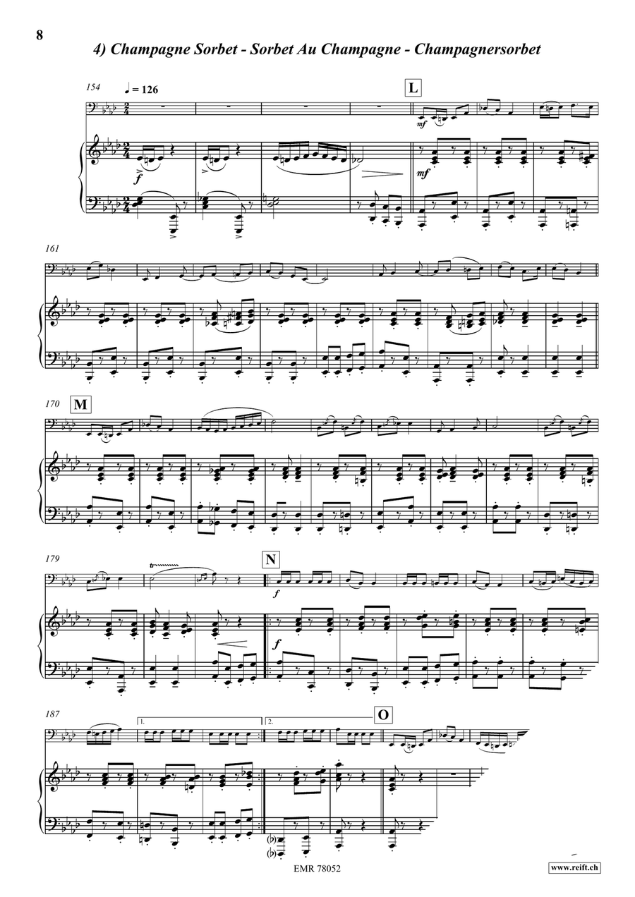 Gourmetmenu Gourmetmenu Bass Trombone scores gallery preview page 7